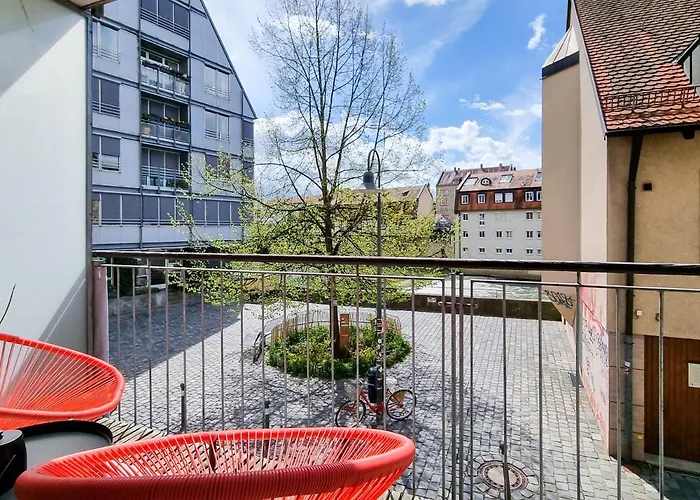 Linde3 - 10 Minuten In Die Altstadt Mit Balkon Und Pegnitzblick